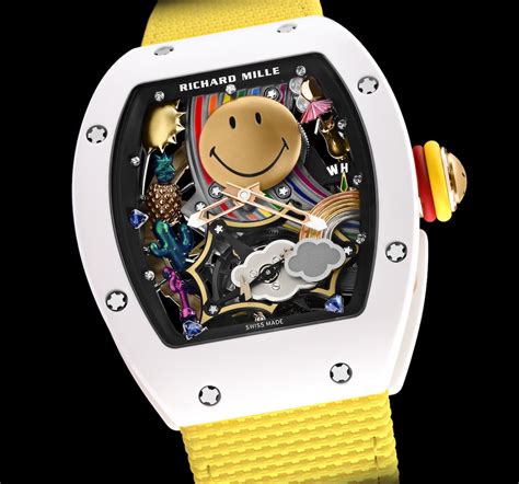 RM 88 : Reloj Torbellino de cuerda automática Smiley .